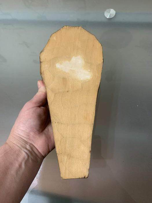 Деревянная пепельница ручная работа