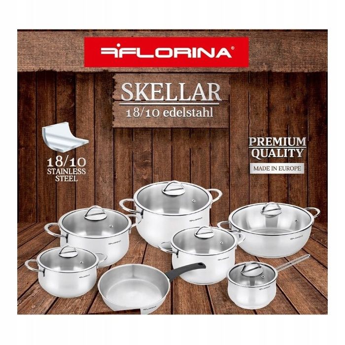 Garnek Skellar 18/10 edelstahl