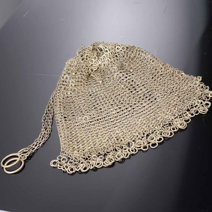 Bolsa de senhora em prata