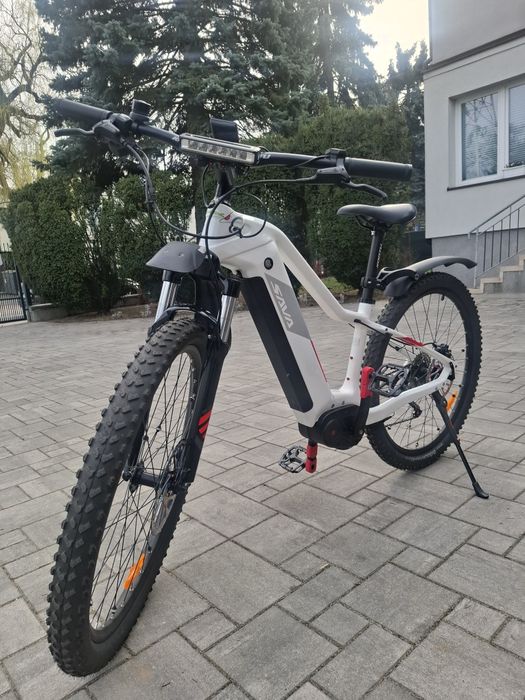 Rower elektryczny górski sava 27.5 cala.Rama 15 cali .Carbon