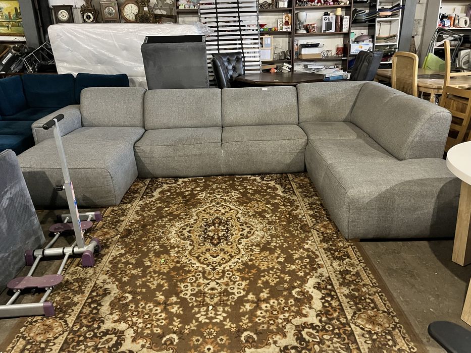 NAROŻNIK DUŻY nierozkładany sofa narożna