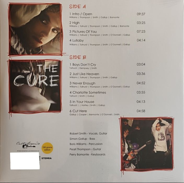 The Cure - London Lullaby LP