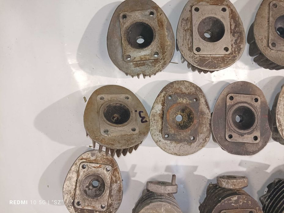 Komar - sztywniak - Romet - cylindry - głowice - 10 kg.