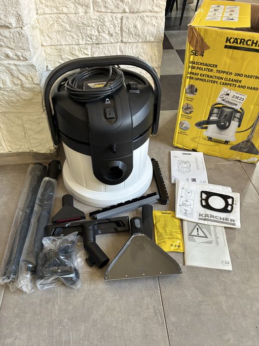 Nowy odkurzacz piorący Karcher Se 4 Plus