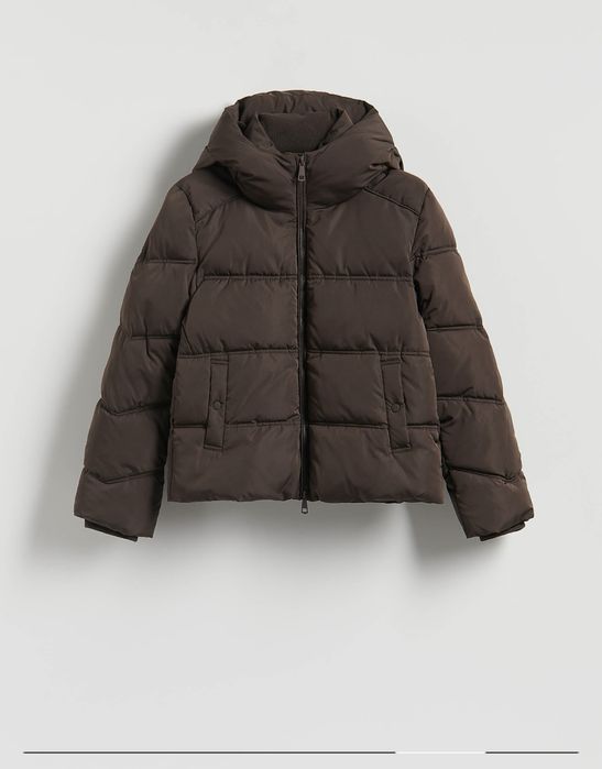 Жіноча куртка зимова Reserved  шоколадна