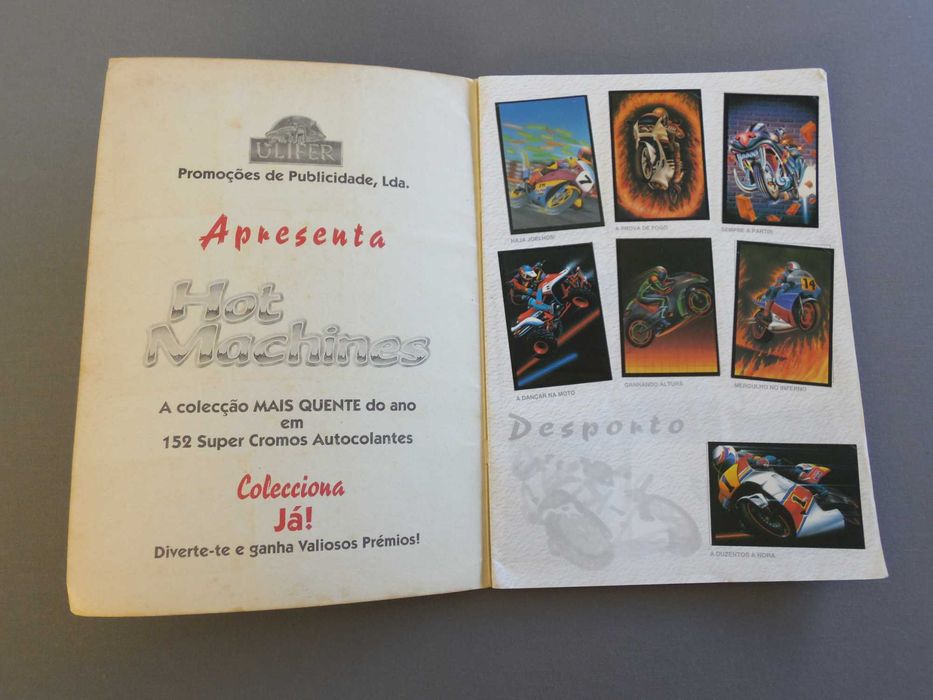 Caderneta Completa Hot Machines446604315701422081