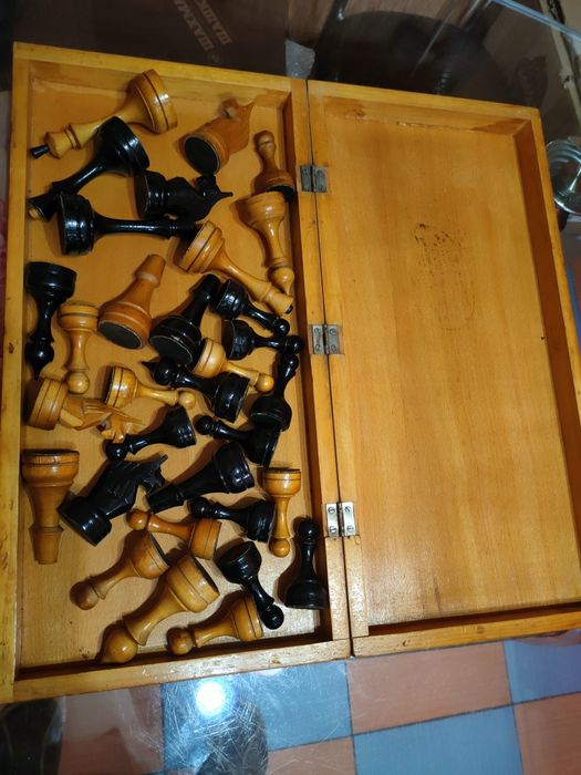 Старый игровой комплект 50 годов 47х47 см.