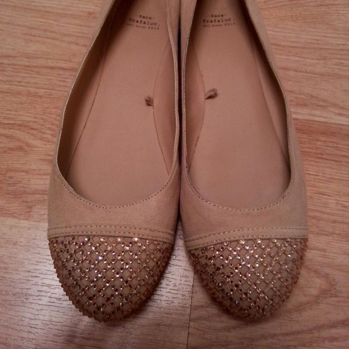 Балетки женские Zara Trafaluc.Сандалии.Макасины.