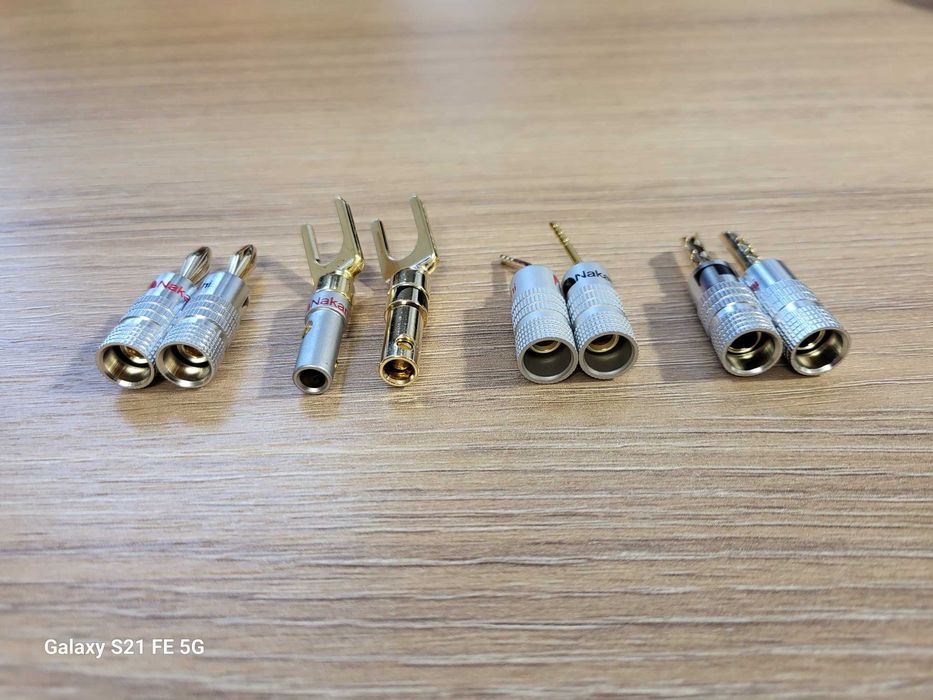Аудіо конектори. Нові.