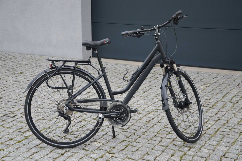 Rower damski trekking Romet Gazela 9 - najwyższy model / świetny stan