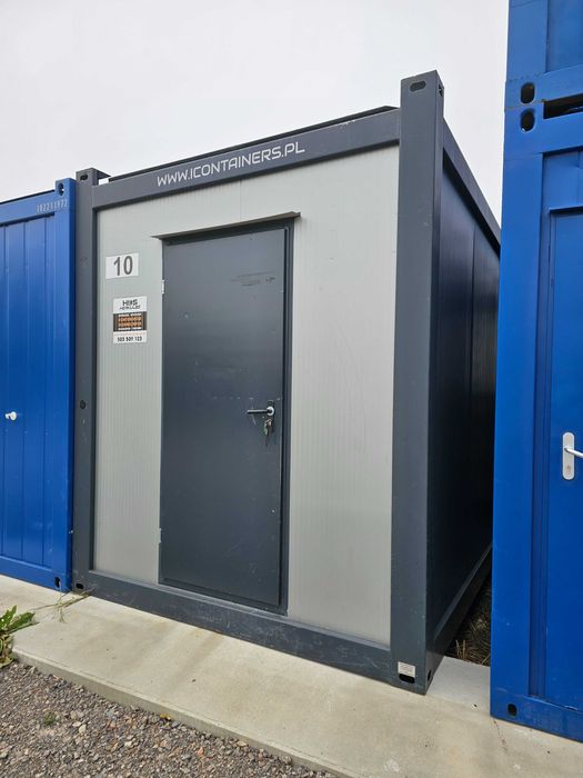 Kontener socjalny, magazyn, garaż, biuro, 20DV/6m transport HDS