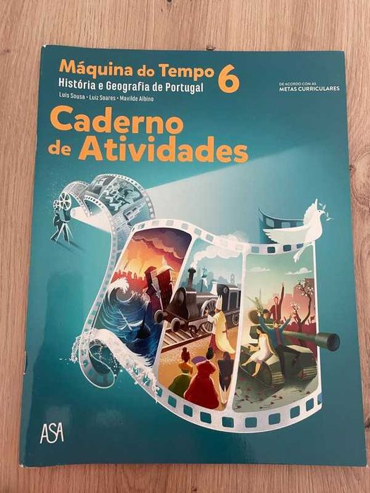 Manuais Escolares / Cadernos de atividades  5º, 6º, 7º Ano