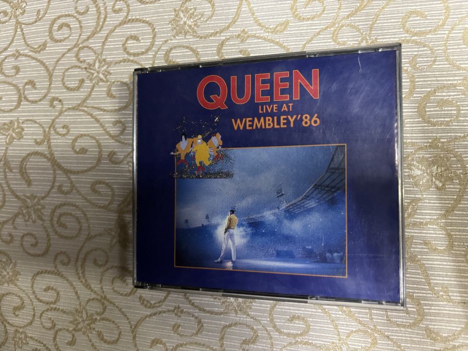 álbum duplo original Queen – Live at Wembley ’86