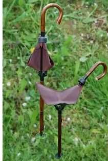 stołek myśliwski laska