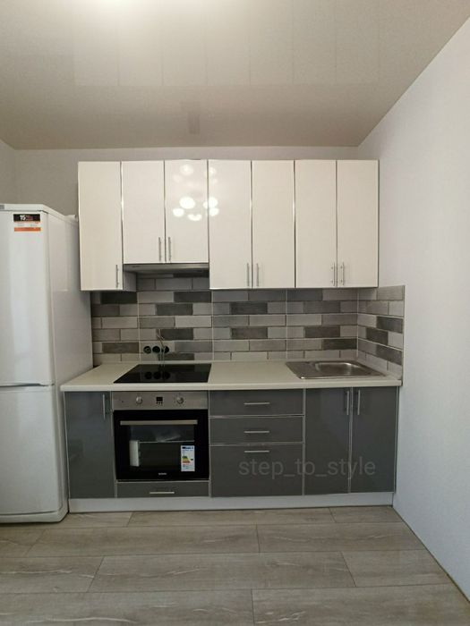 Кухня с фасадами из пластика любого размера, кухни Харьков