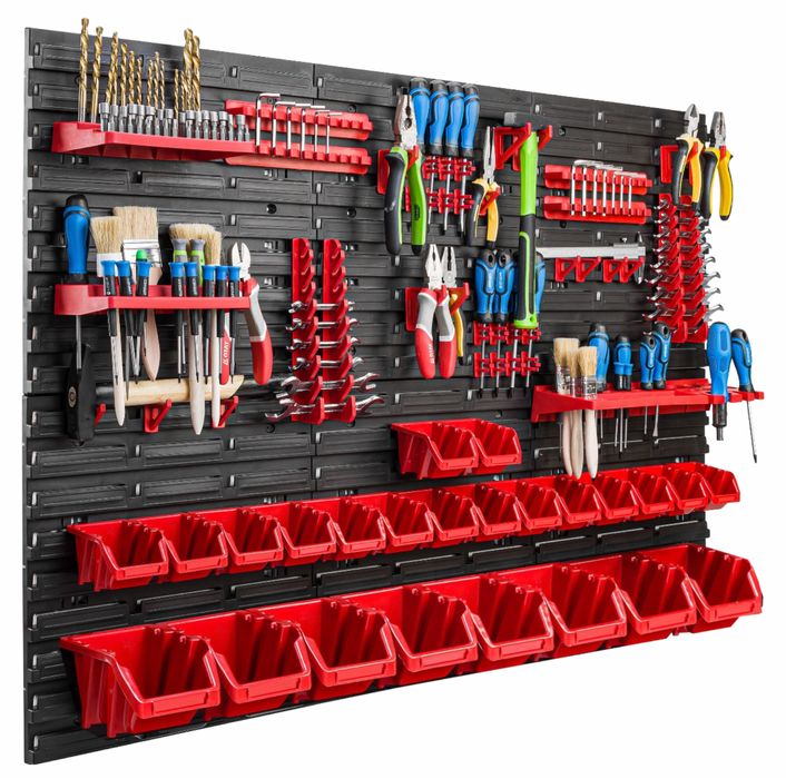 Tablica Regał na Narzędzia Narzędziowa Ścienna Warsztatowa Garażowa