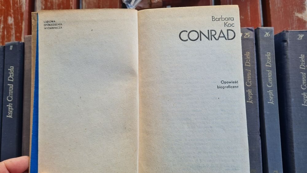 Conrad Dzieła, 19k plus biografia, marynistyka