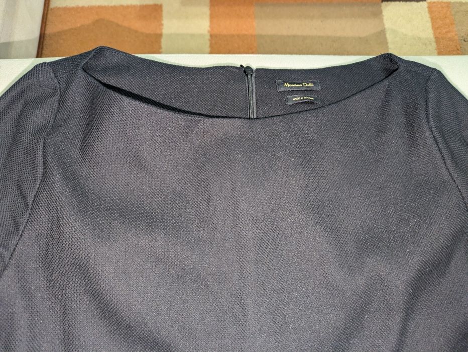 Vestido preto da Massimo Dutti