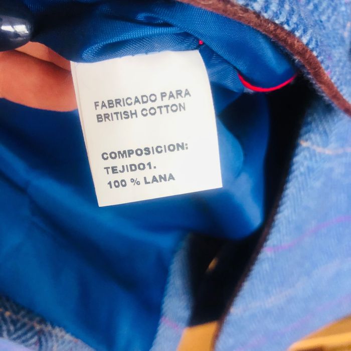 Blazer British Cotton com padrão xadrez - novo - Tam L