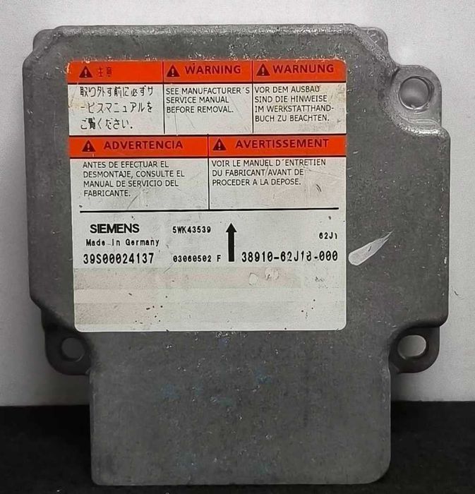 Centralina Airbag 38910-62J10-000 - SUZUKI SWIFT III