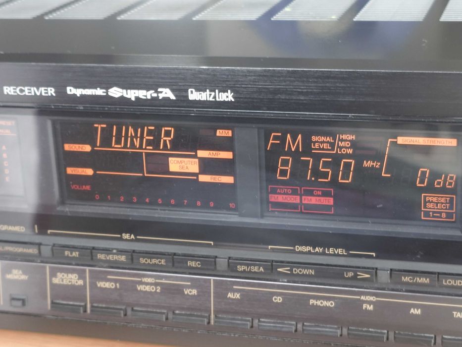 JVC RX-950VBK — amplituner stereo z pilotem, po serwisie
