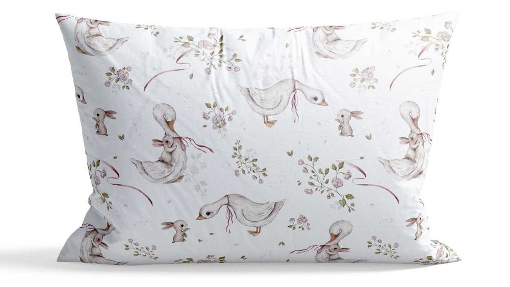 Nowa Poszewka 40x60 cm 100% Bawełna Premium Dla Dziewczynki