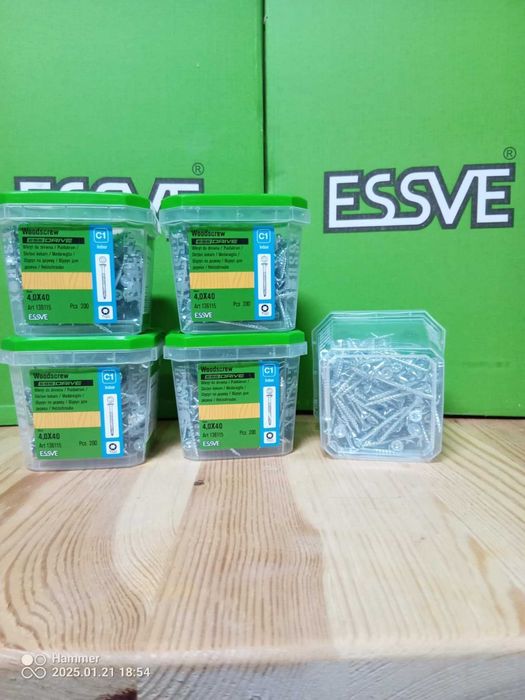 sprzedam śruby wkręty Essve różne rodzaje