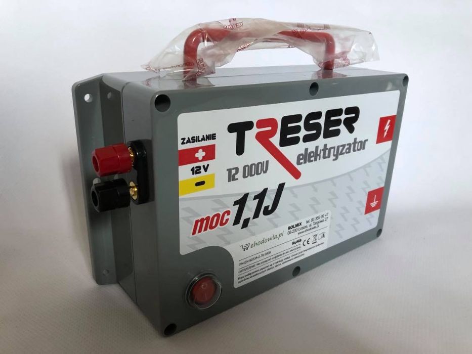 Elektryzator Treser 1,1J pastuch elektryczny NOWOŚĆ