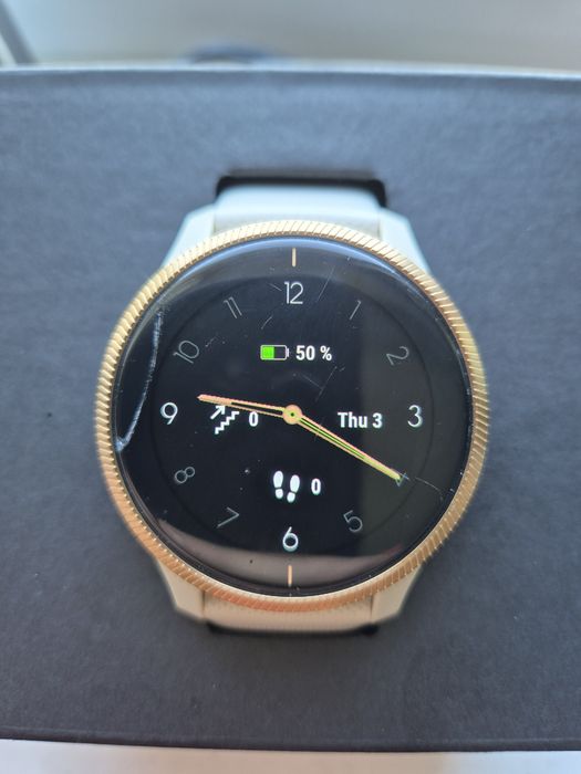 Garmin Venu Amoled Piaskowy Rose Gold
