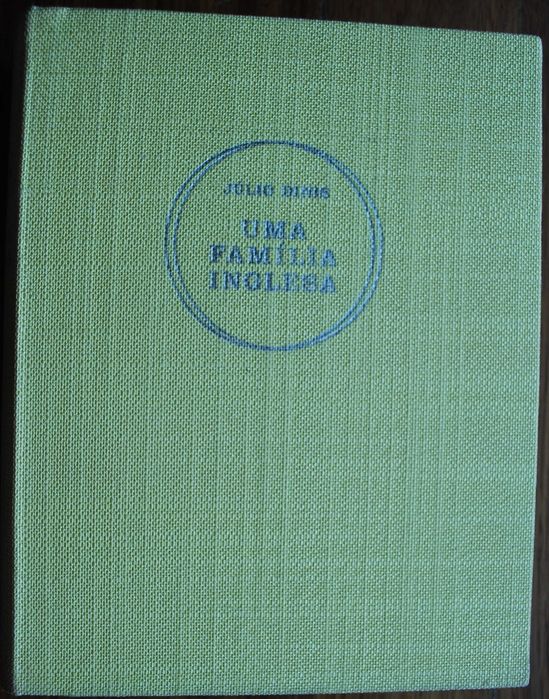 Uma Familia Inglesa de Júlio Dinis (1ª Edição Ano 1972)