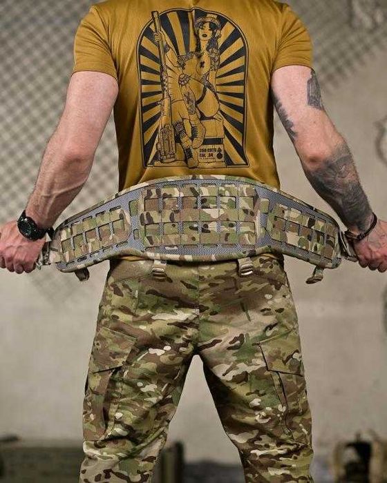 Рпс пояс тактичний war belt tiger d-ring single sword