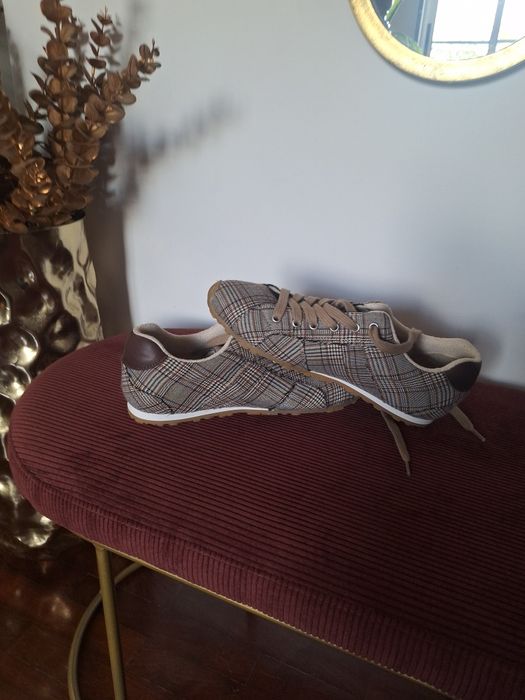 Sapatos  xadrez óptimo para golfe