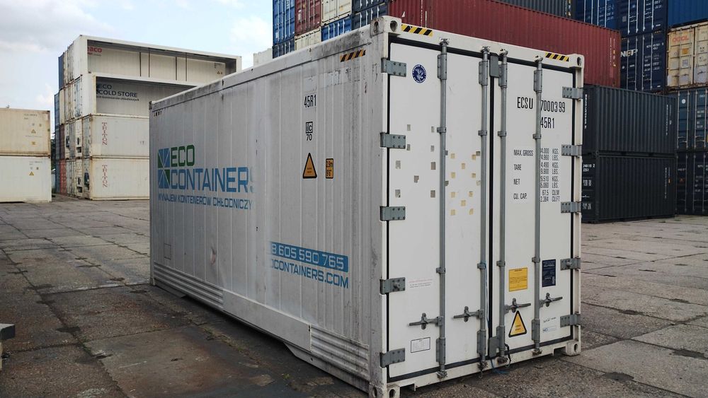 Kontener chłodniczy 20'HCRF 2015 r. po modyfikacji