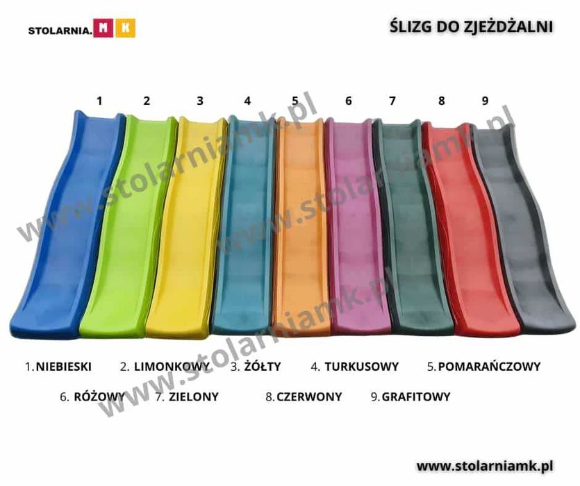 Ślizgi 2,5m oraz 3 m  i inne ZAPRASZAMY !!!