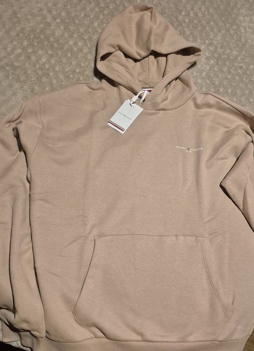 Hoodie creme Tommy Hilfiger