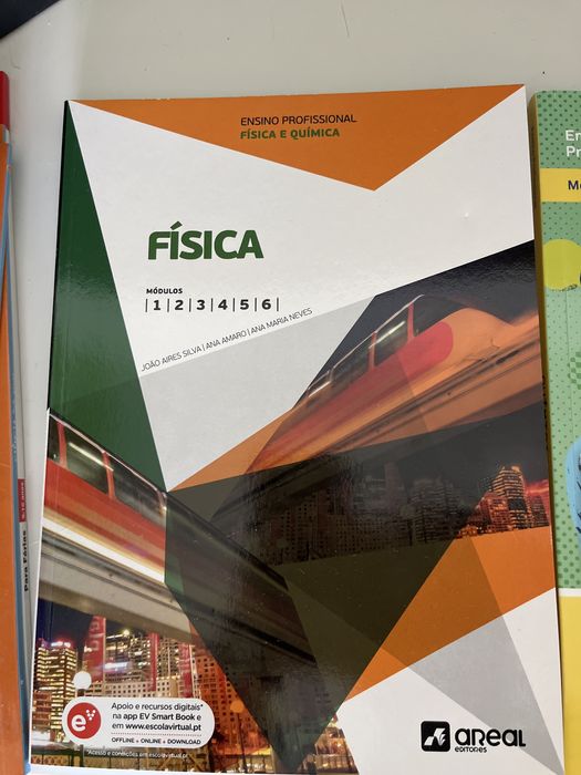 livros de fisica e quimica para cursos profissionais