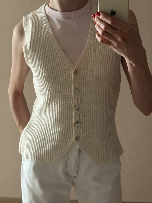 Бавовняний жилет zara