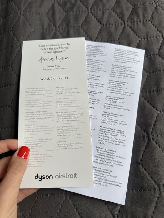 Dyson Airstrait рожевий офіційний