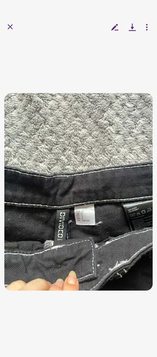 Spodnie jeans h&m
