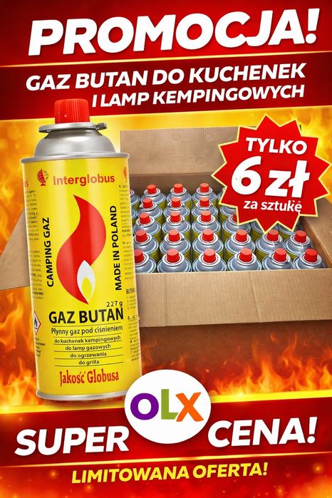 Gaz kartusz Turystyczna