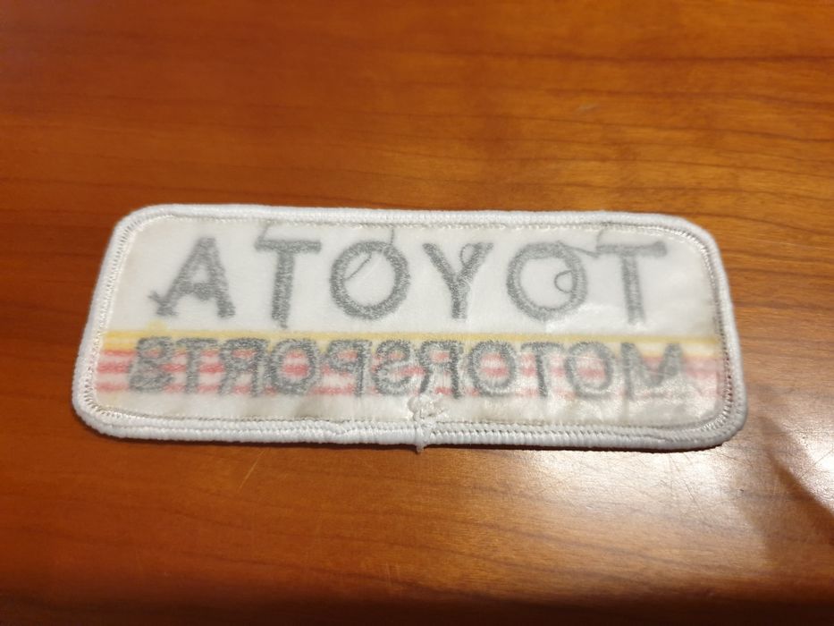 Emblema tecido Toyota Motorsport