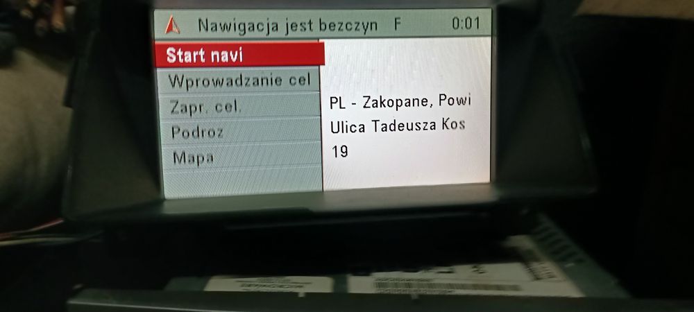 Zestaw cd70 navi z pinem Zafira b