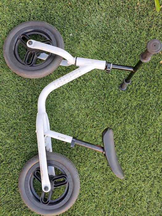 Bicicleta de aprendizagem criança 10 polegadas branco, BTWIN