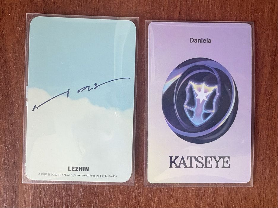 карты katseye daniela limited run seo yeon-hyuk