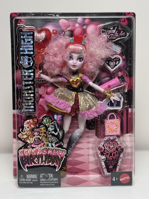 Купідон Кьюпід Monster High Cupid Asteria Scary Sweet Birthday