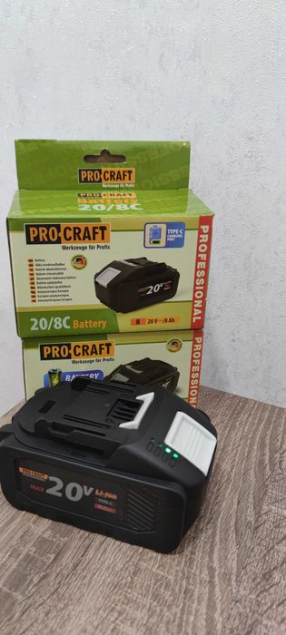 Акумулятор Procraft 20/4С Max 4Аг + Type-C
