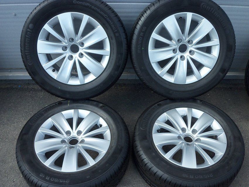 16''Felgi - VW Sharan, Tiguan - Oryginalne - 7N0 - NOWE
