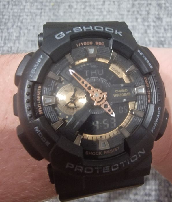 Casio g-shock GA-110 steampunk limitowana edycja