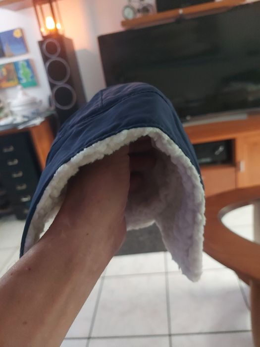 Gorro mais babete para menino