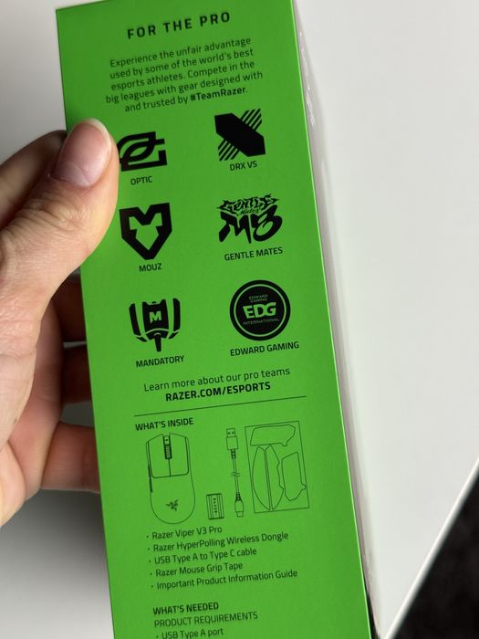 Razer rato viper v3 pro (sem fios)